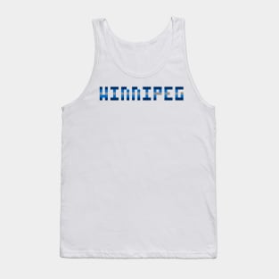 Pixel Hockey City Winnipeg 2017 Tank Top